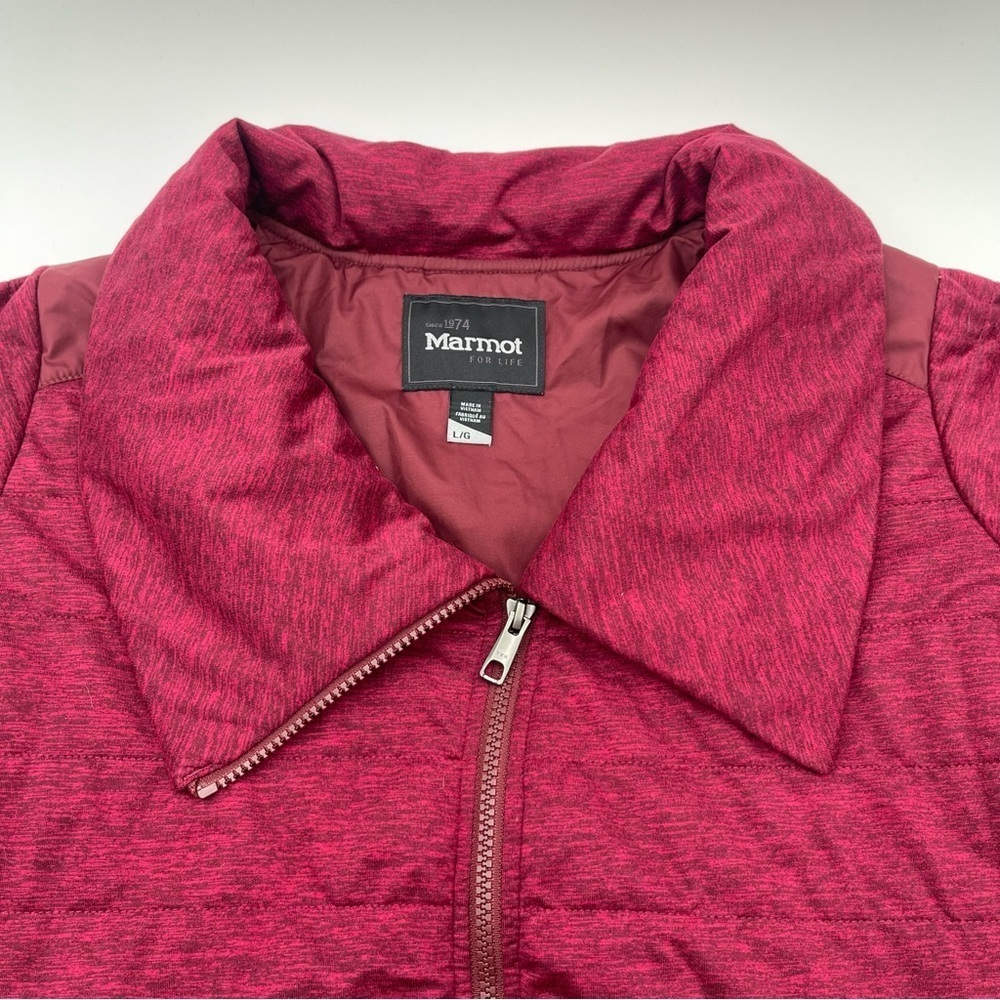 MARMOT Elsee Jacket Womens Large Spread Collar Coat Lightweight Quilted - Picture 6 of 13